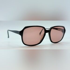 Blue Ribbon for Marchon Black Oval Sunglasses Frames Only